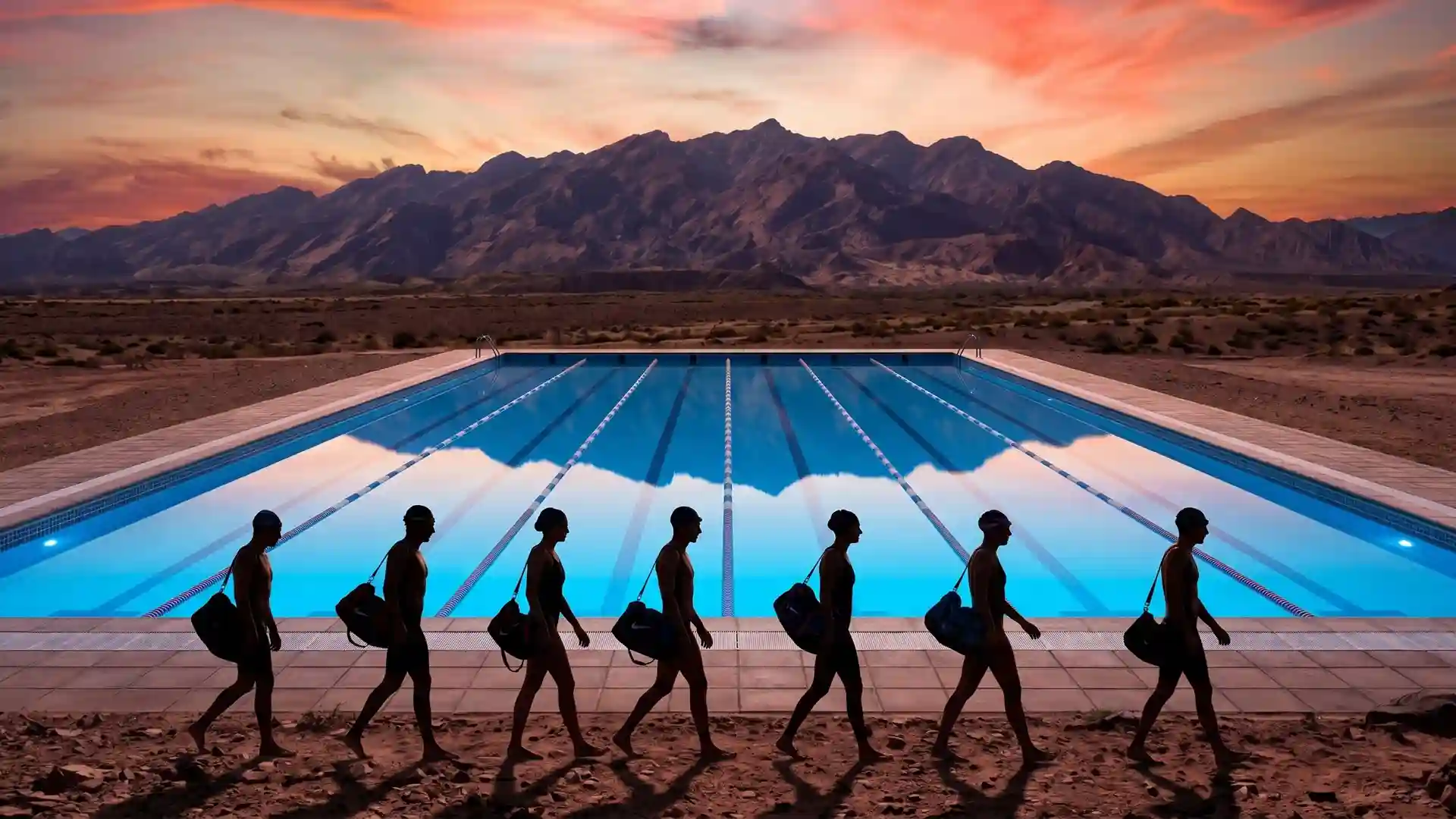 Natadores en La Rioja